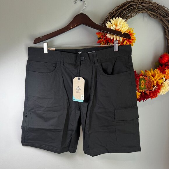 Prana Other - prAna Mens 33"Waist  8"Length Standard Double Peak Hiking Short in Charcoal